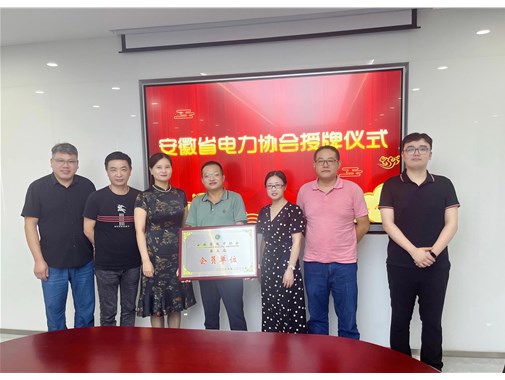 喜讯丨合肥乾谷当选安徽省电力协会会员单位